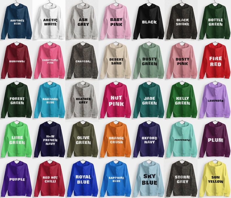 Leavers Hoodie Schools, Colleges & Universities Clubs Matching Hoodies Class Of 2024 Oxford Navy image 10