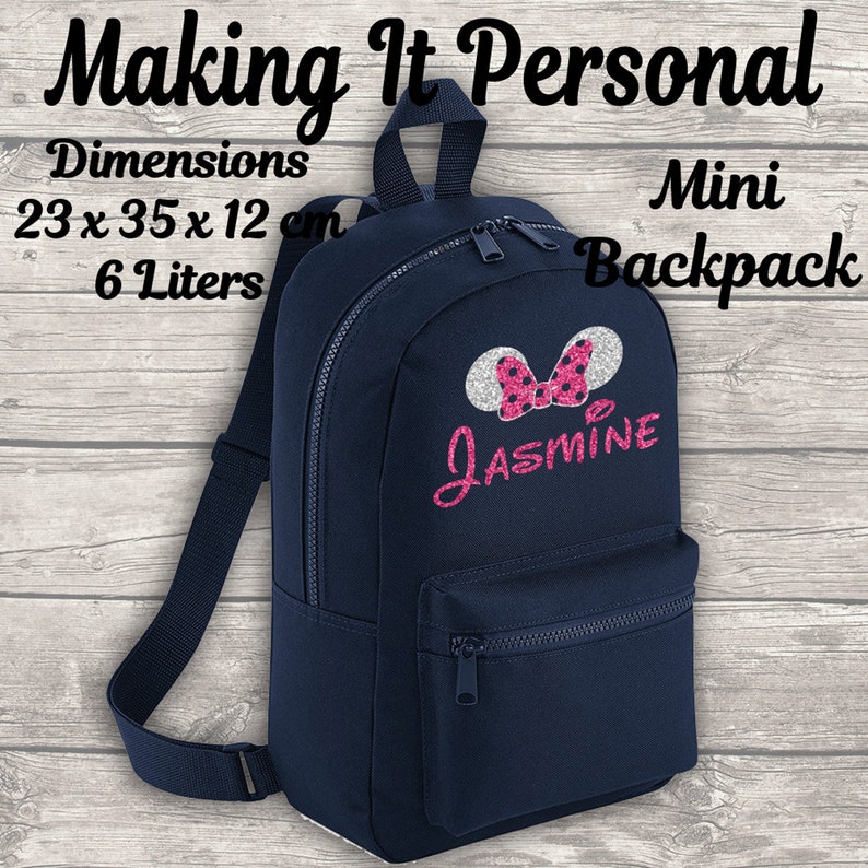 mini backpack name brand