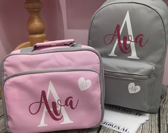 lunch bolsa with initial