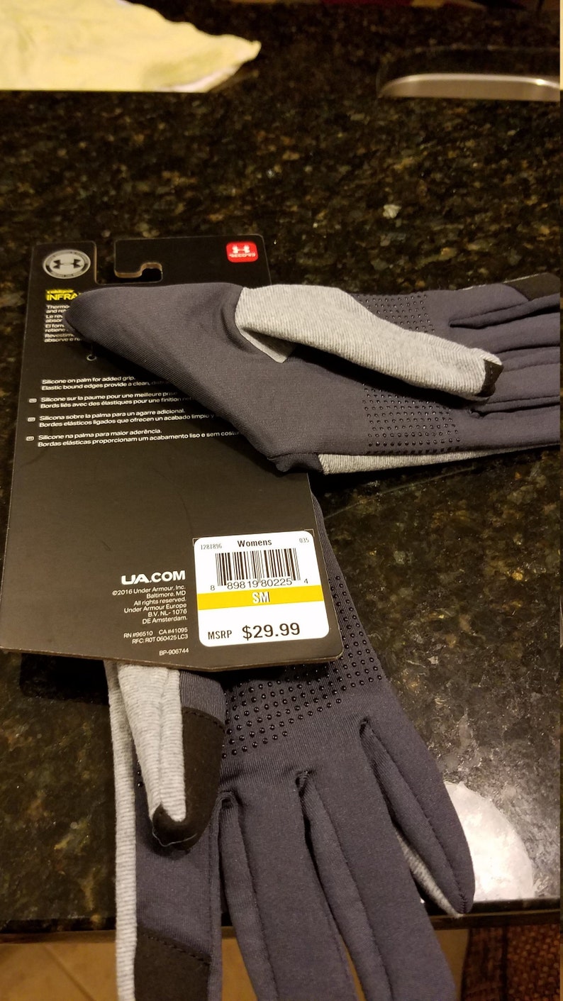 under armor leather gloves