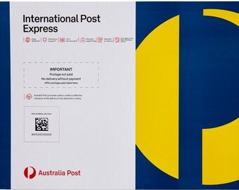 Express Post Medium Envelope upgrade for International orders only (max 3 cards)