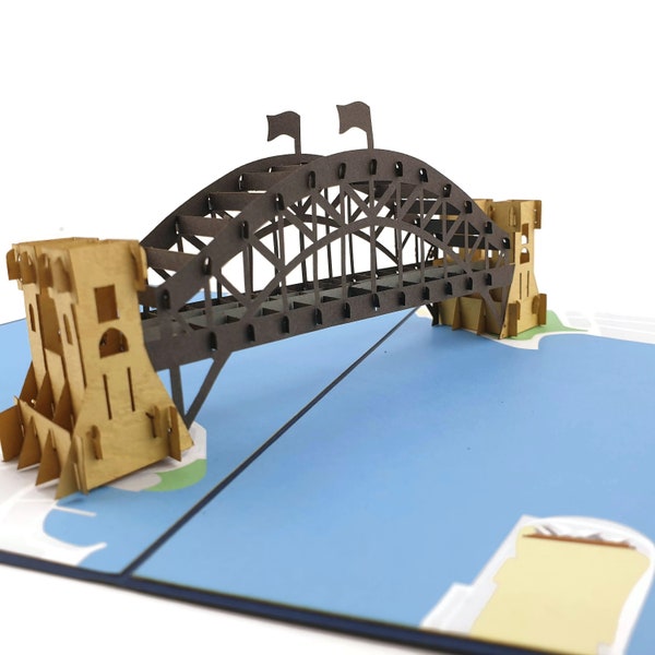 Sydney Harbour Bridge 3d pop up card