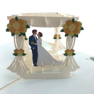 Wedding Arbour 3d pop up card