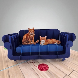 Ginger Cats 3d pop up card