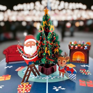 "Nächte vor Weihnachten ""Pop Up Karte"""