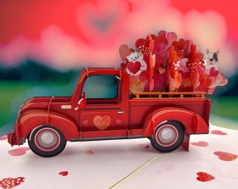 Carte pop-up Love Delivery Ute