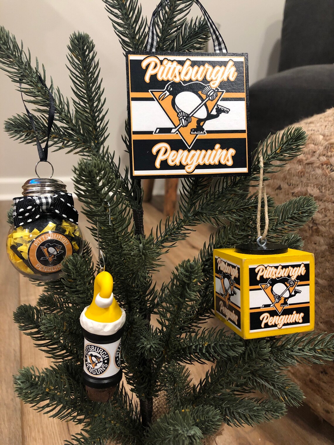 Pittsburgh Penguins Ornaments Etsy