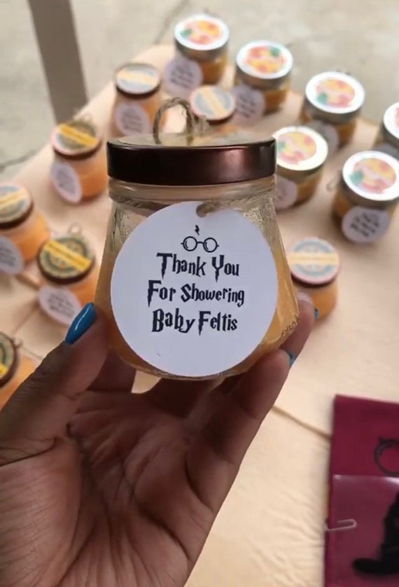 harry potter baby shower favors