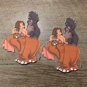 Tarzan Theme Cut Out, Card stock cutouts