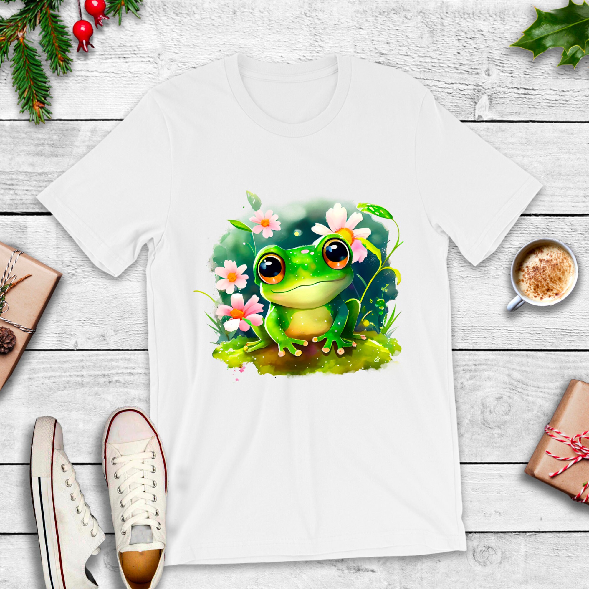 5 PNG Cute Little Frogs, Cute Frogs Bundle Clipart, Frogs Png Clipart ...