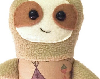 Soft sloth plushie - perfect for sloth lovers!