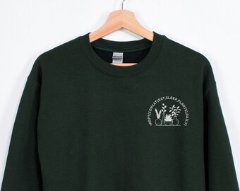 Eat Sleep Plants | Excel Crewneck Sweatshirt, Excel Gifts, Plant Gifts
