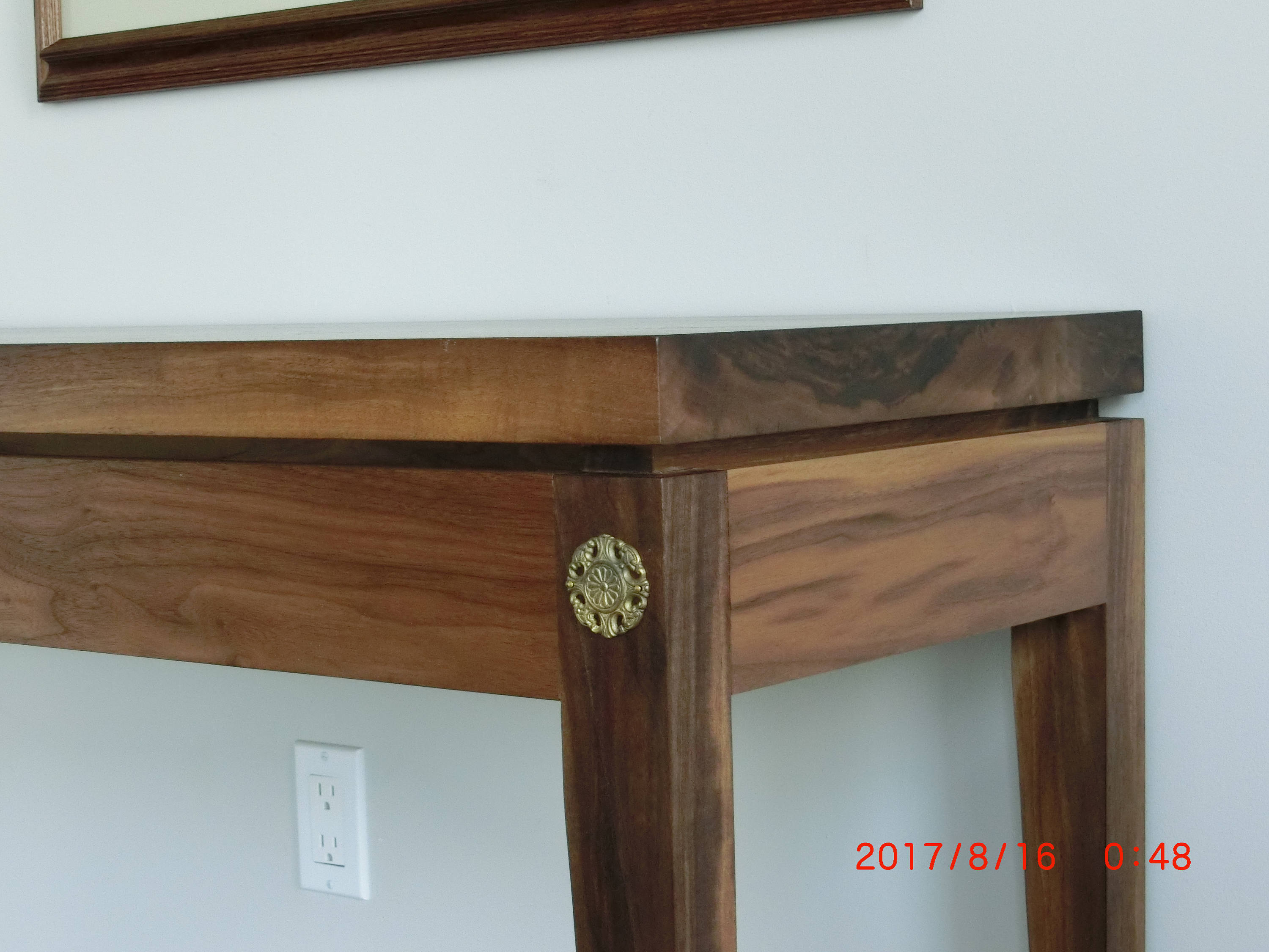 Handmade Safa and Console Table, Walnut,solid Wood ,handmade, Natural ...