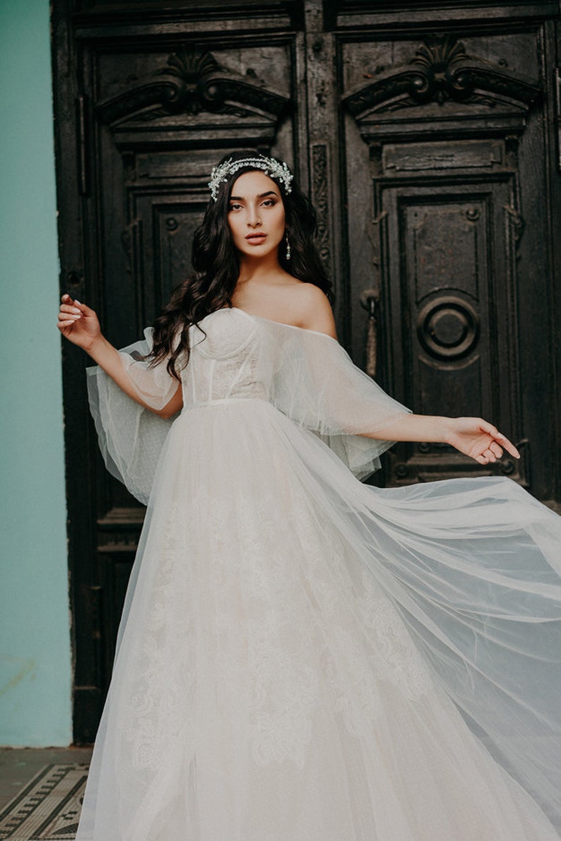 Wedding Headband Jewelry Set Crystal Bridal Tiara Etsy