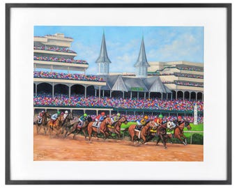 The 150th Running of the Kentucky Derby (Fine Art Print)