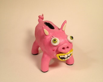 Petite Pink Piggy Bank