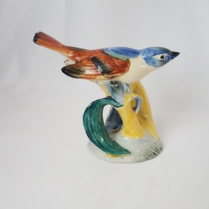 Stangl Blue Headed Vireo #3448 hand-painted porcelain figurine
