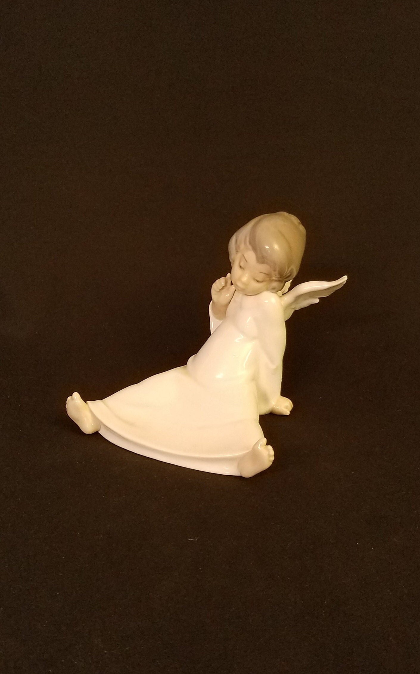Lladro Angel Wondering - Etsy