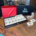Personalized Double 6 Dominoes in Vinyl Case