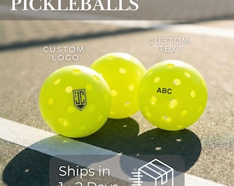 Personalized Tournament Pickleballs – Custom Name/Logo, X-40 Approved