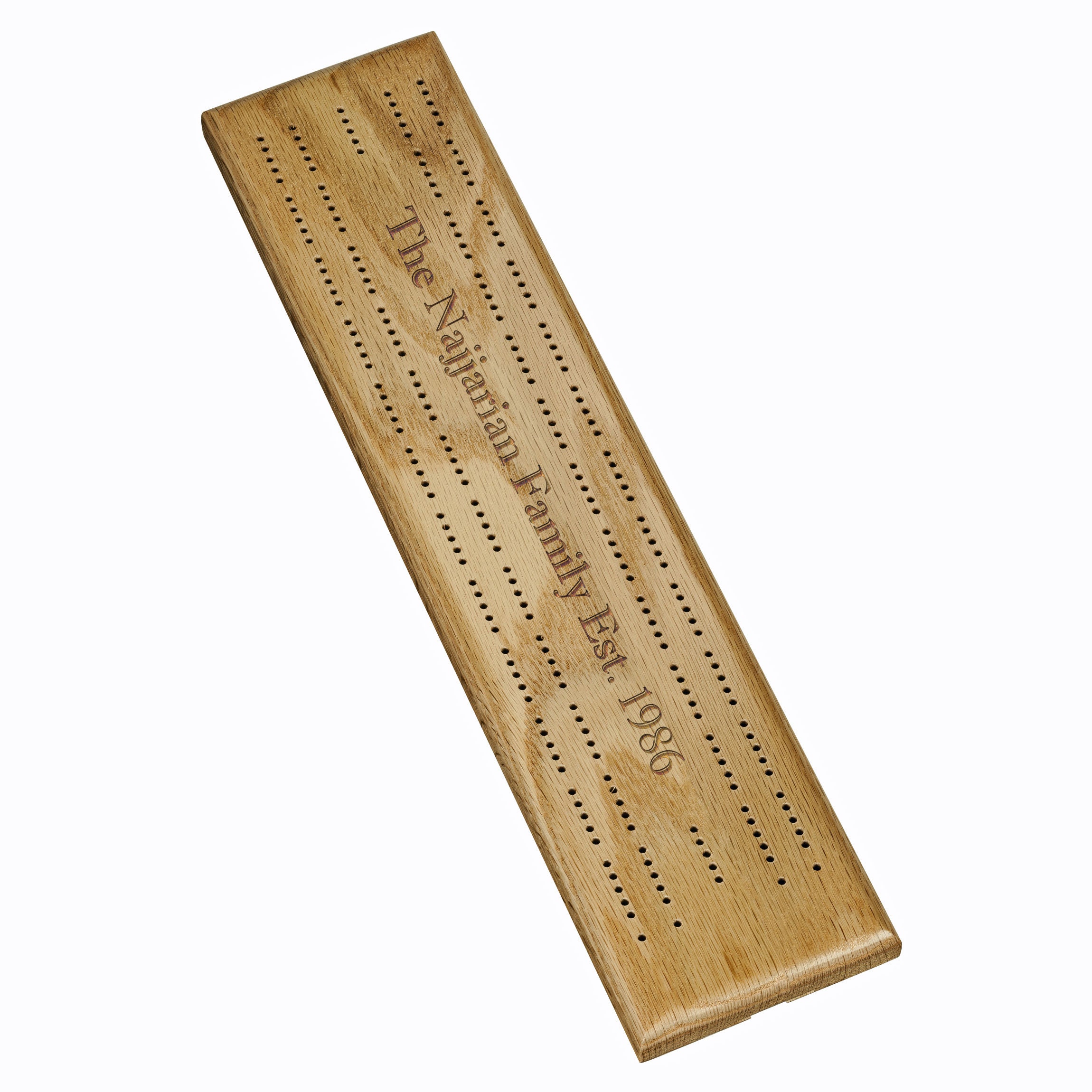 Personalized 2 Track Cribbage Board Made in USA Etsy