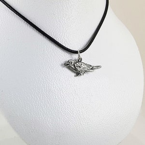 Raven Pendant-Silver