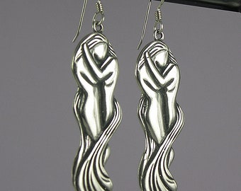 Embrace Earrings-Sterling Silver