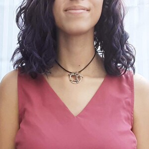 Daphne Necklace-Bronze