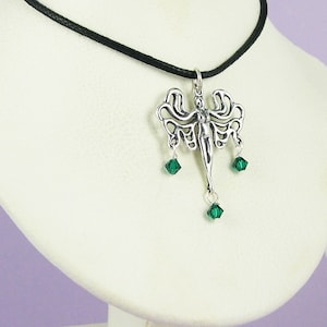 Crystal Fairy Guardian Pendant