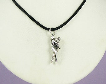 Pendentif puzzle homme/homme Embrace - argent sterling