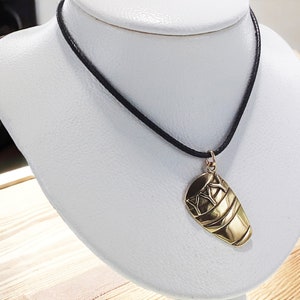 Conga Drum Necklace-Bronze