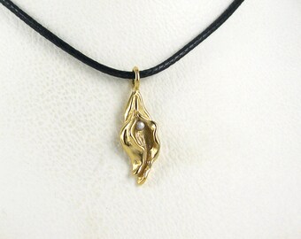 Yoni Pendant-14K Gold