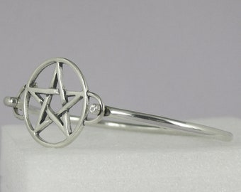 Pentagram Cuff Bracelet