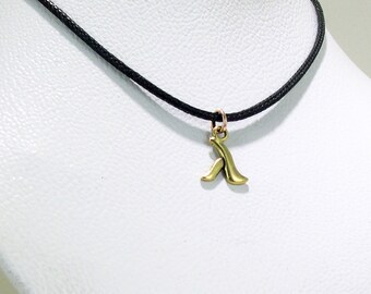 Lambda Necklace-Bronze
