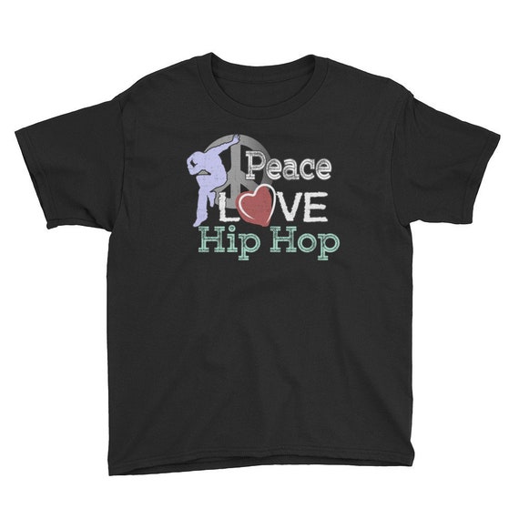 Baby Peace Love and Music Short Sleeve Shirt Toddler Tee