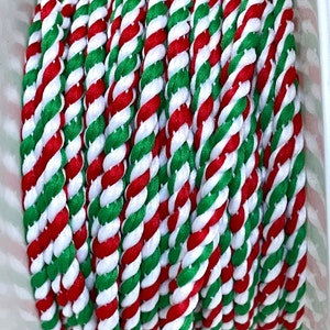 Cordone tricolore italiano verde bianco rosso in cotone diametro 4mm, Venduto in multipli di 3 metri, 5M e 10M, 15M, 20M, 25M, 50M, 100M