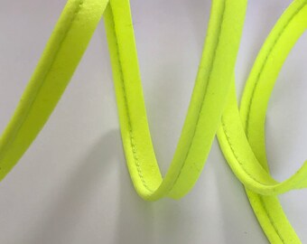 PIPING FLUORESCENT YELLOW Exceeding Cotton Cord Thickness 2 Mm - Etsy