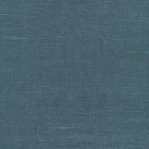 DUCK blue coated linen, sold cut in multiples of 25cm (x150cm)