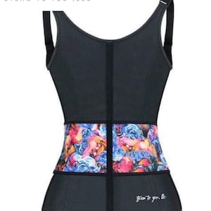 Columbian Quality Steel Bone Corset Pro Safety Lumbar Vest with Straps