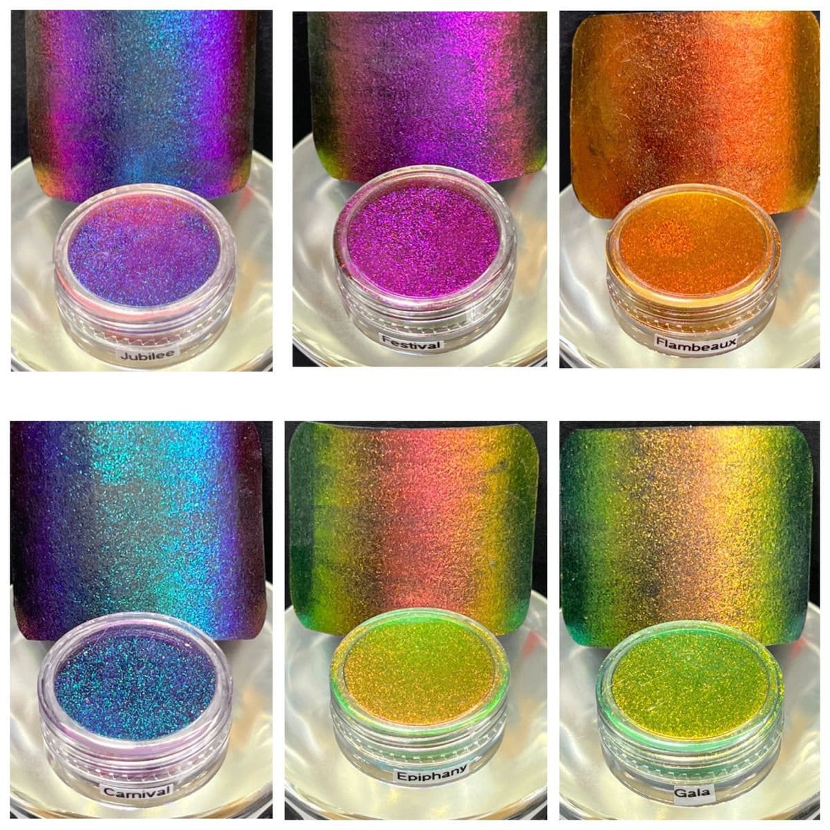 Colorshift Chameleon Pigment: Cosmetic Grade, Epoxy Resin, Nail Art