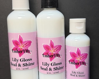 Lily Gloss Seal & Shine,  Permanent Protectant, gloss multi-surface acrylic varnish sealer