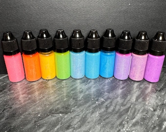 Pastel Colorshift Shimmer Metallic Alcohol Inks: Art Ink Set