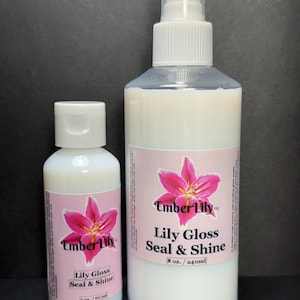 Lily Gloss Seal & Shine,  Permanent Protectant, gloss multi-surface acrylic varnish sealer