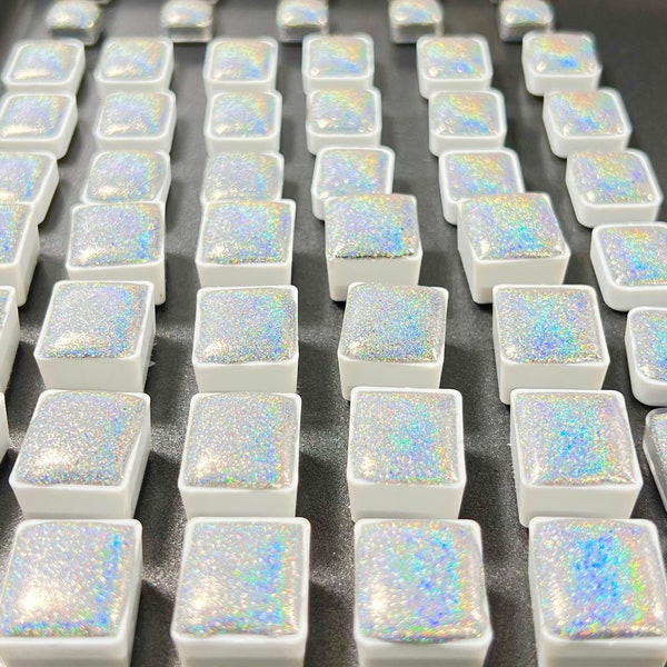 Fairy Dust an Extreme Holographic Handmade Artisan Watercolor Paint
