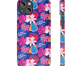 Vinilo o funda para iPhone Flor tropical
