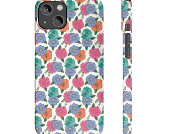 Vinilo o funda para iPhone Flores caprichosas