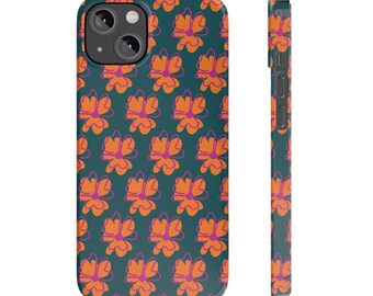 Vinilo o funda para iPhone Frenesí floral
