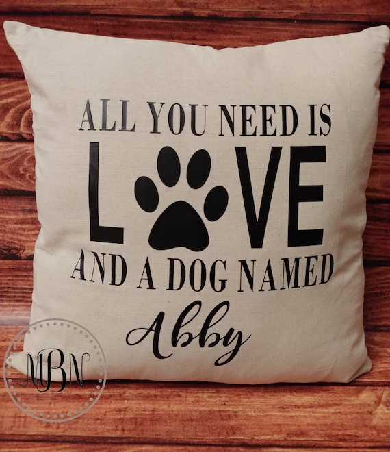 Fur Baby Pet Mom Decor Dog Lover Pillow Cat Love Doggie Etsy