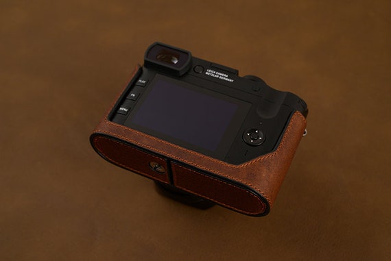 Leica Q2 Leather Half Case Handmade Camera Retro Style 3 Colors Protective Case Leica Q2 Leather Half Case Handmade Camera Retro Style 3 Colors Protective Case