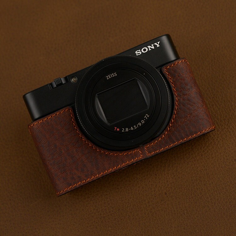 Sony RX100 M7 M6 M5 M4 M3 M2 RX100VII Handmade Genuine Leather hand
